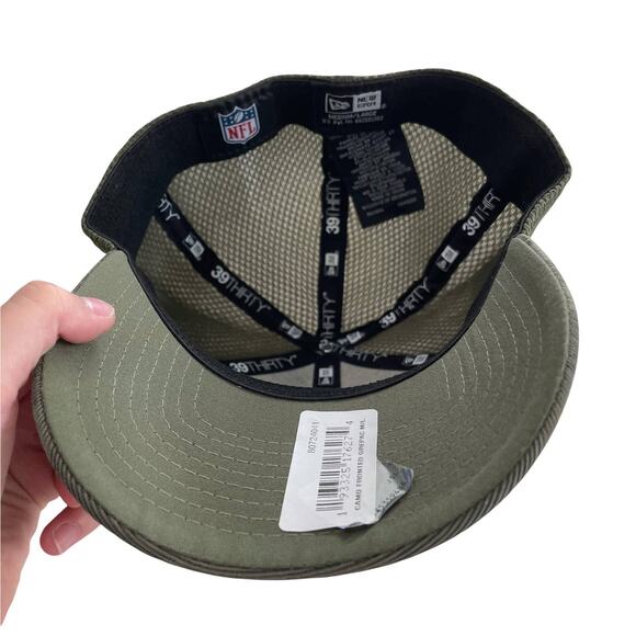 NWT New Era Camo Green Bay Packers Neo Flex Hat M:L - Picture 4 of 4